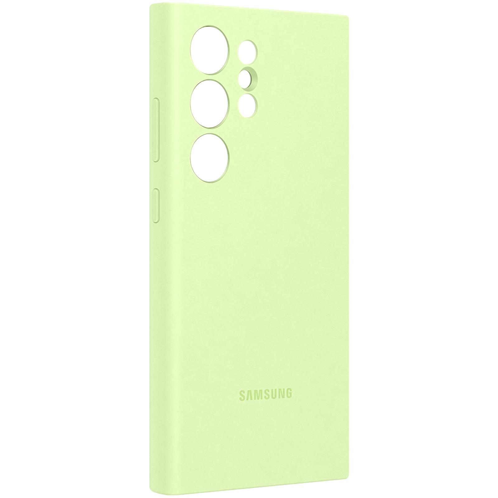 SAMSUNG Silicone Case Galaxy S24 Ultra Lime
