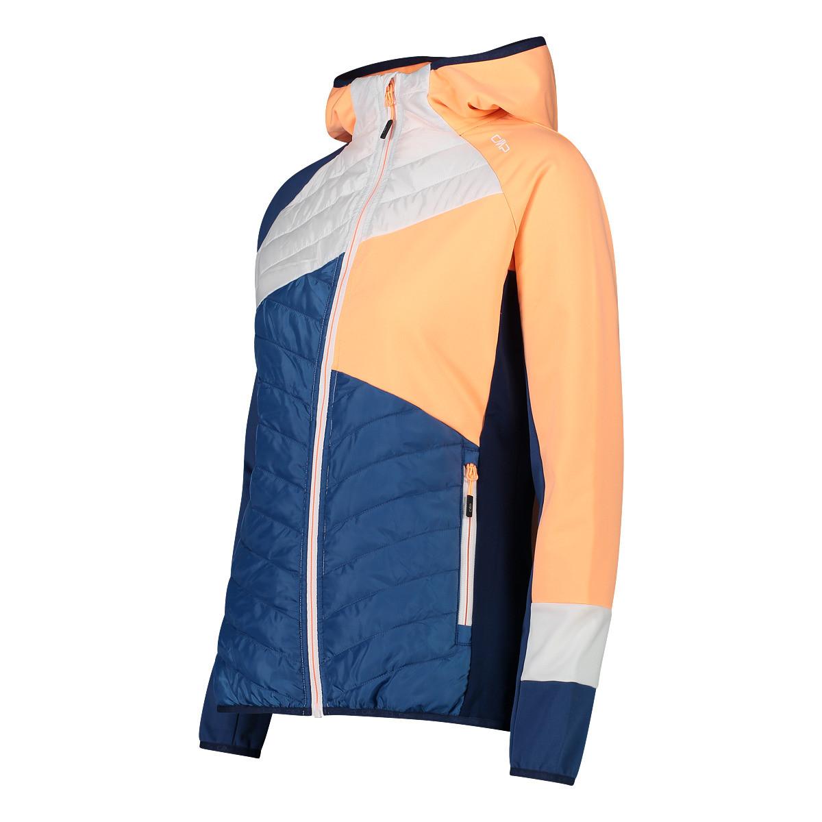 CMP damen hybridjacke mit kapuze