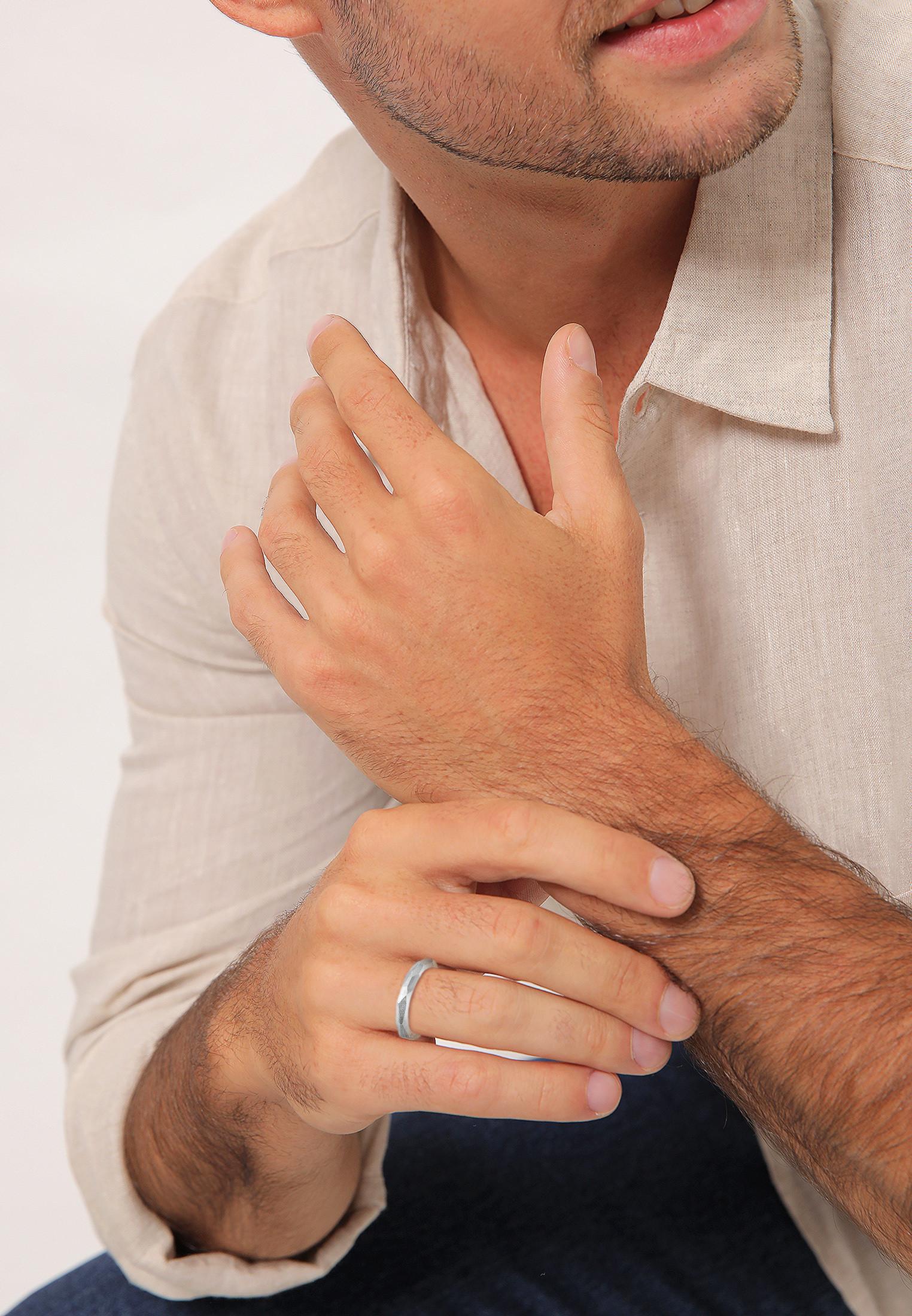 Elli Ring Paarring Trauring Hochzeit Brushed