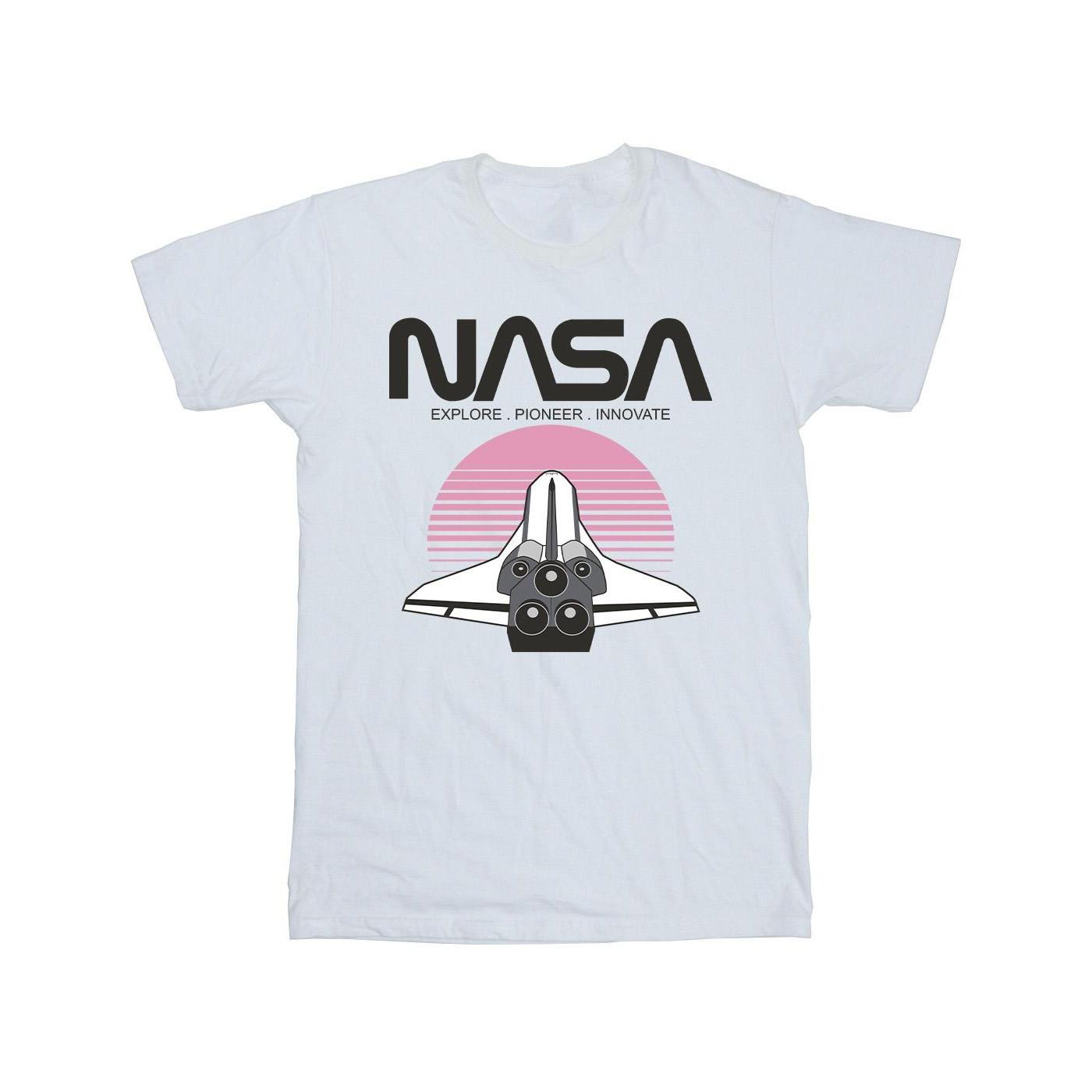 Nasa Space Shuttle Print T-Shirt