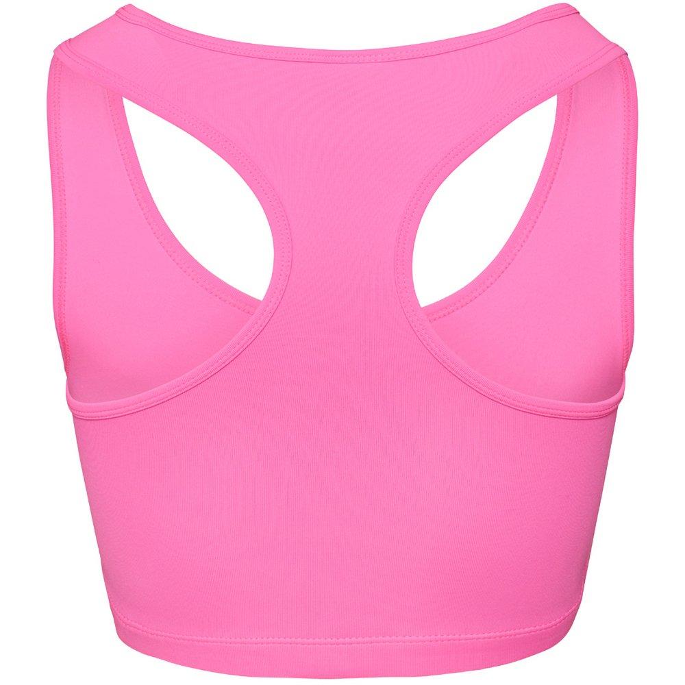 AWDis Kühlen Sie einfach Ärmel Girlie Sport Crop Top