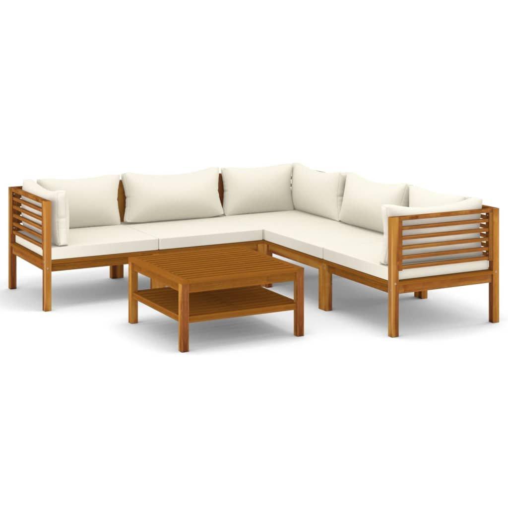 VidaXL Garten-lounge-set akazienholz