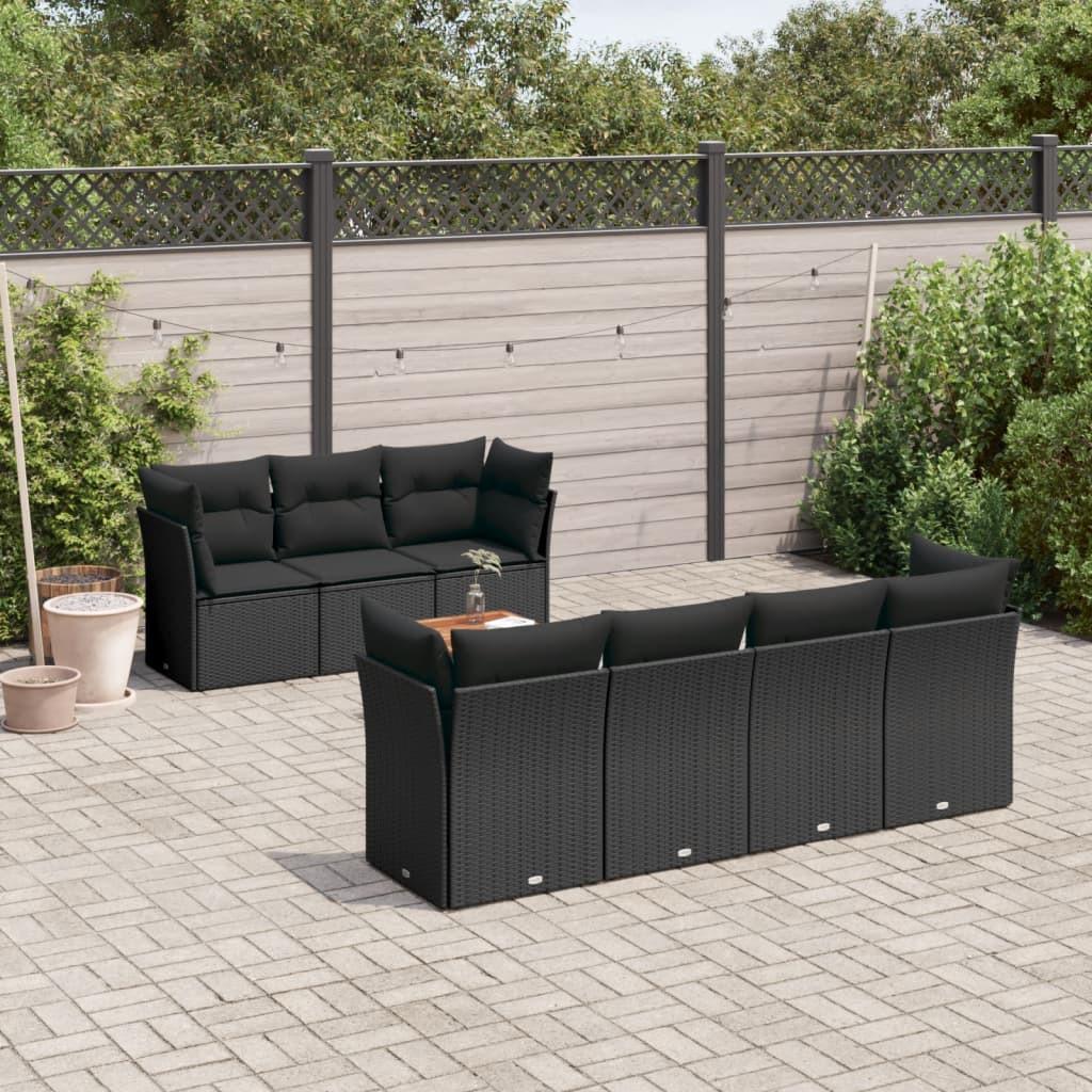 VidaXL Garten sofagarnitur poly-rattan
