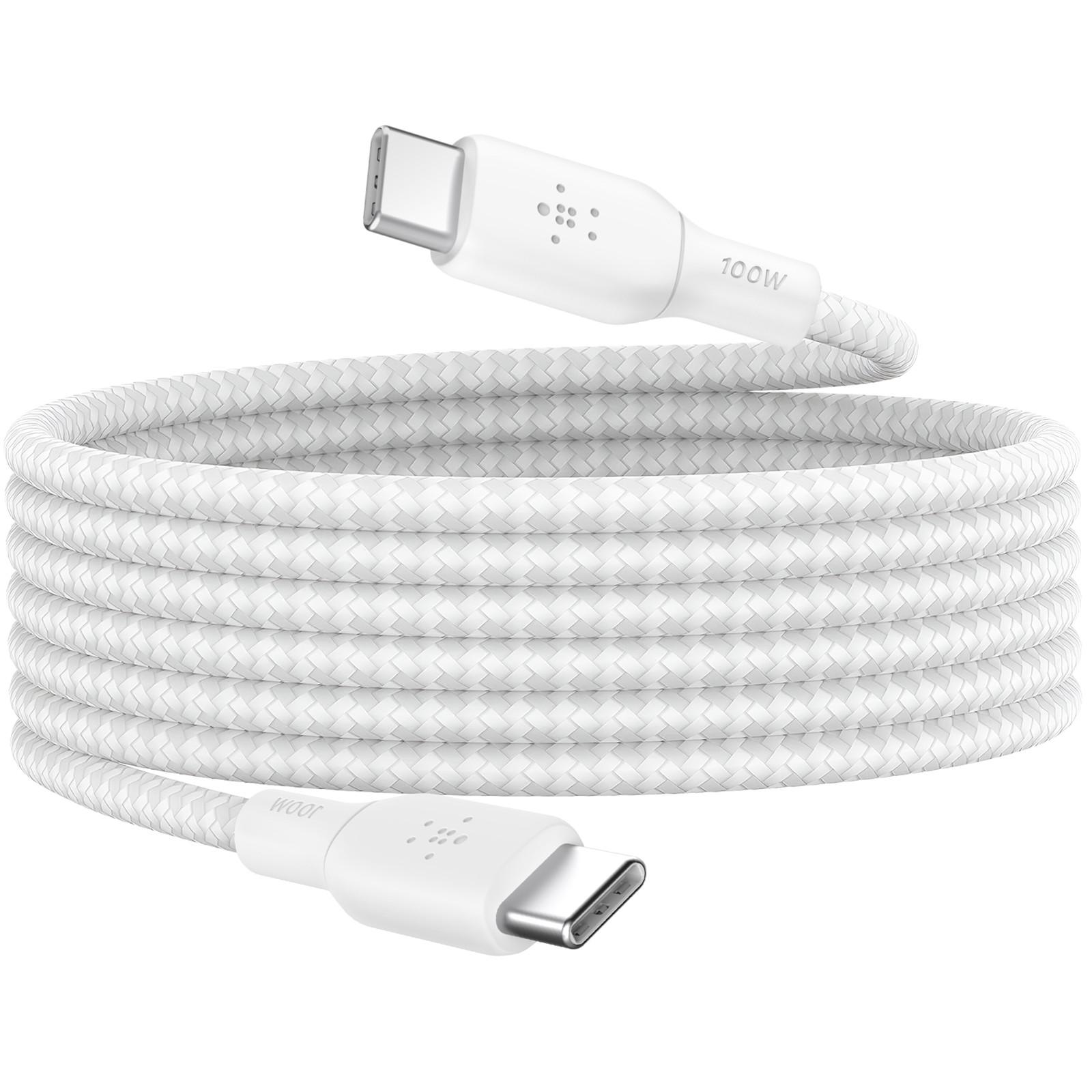 belkin Belkin 100W USB-C Kabel MacBook 2m Weiß