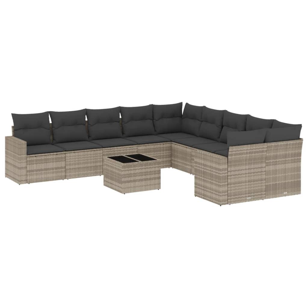 VidaXL Garten sofagarnitur poly-rattan