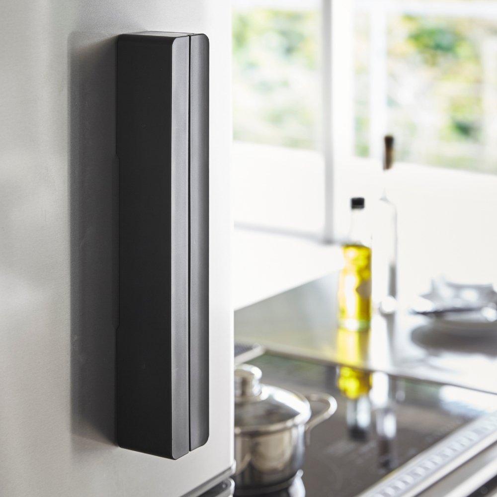Yamazaki TOWER Magnetischer Folienspender Schwarz