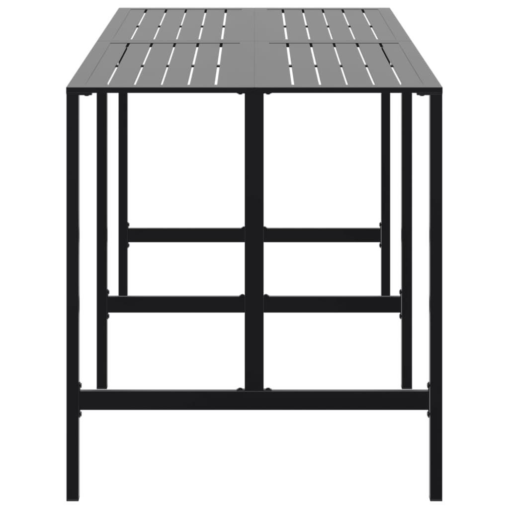 VidaXL Bartisch stahl