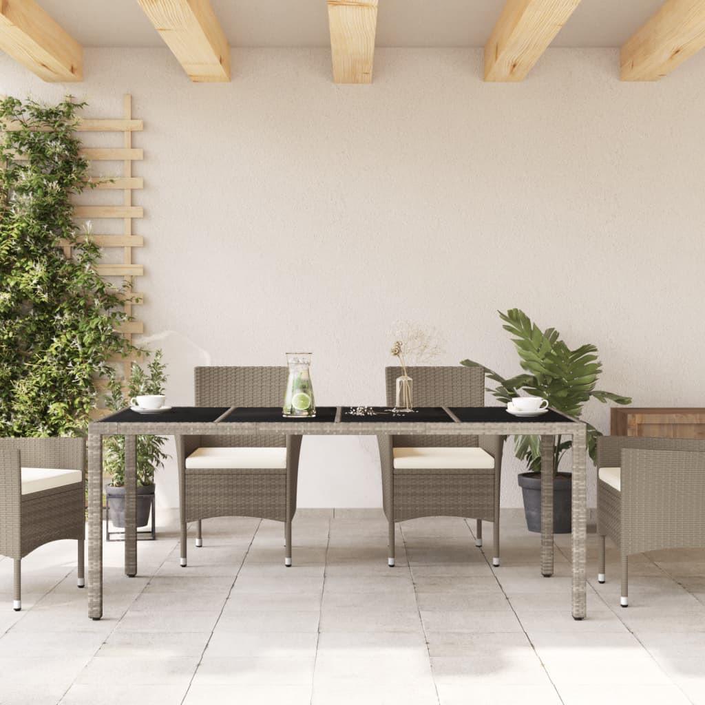 VidaXL Gartentisch poly-rattan
