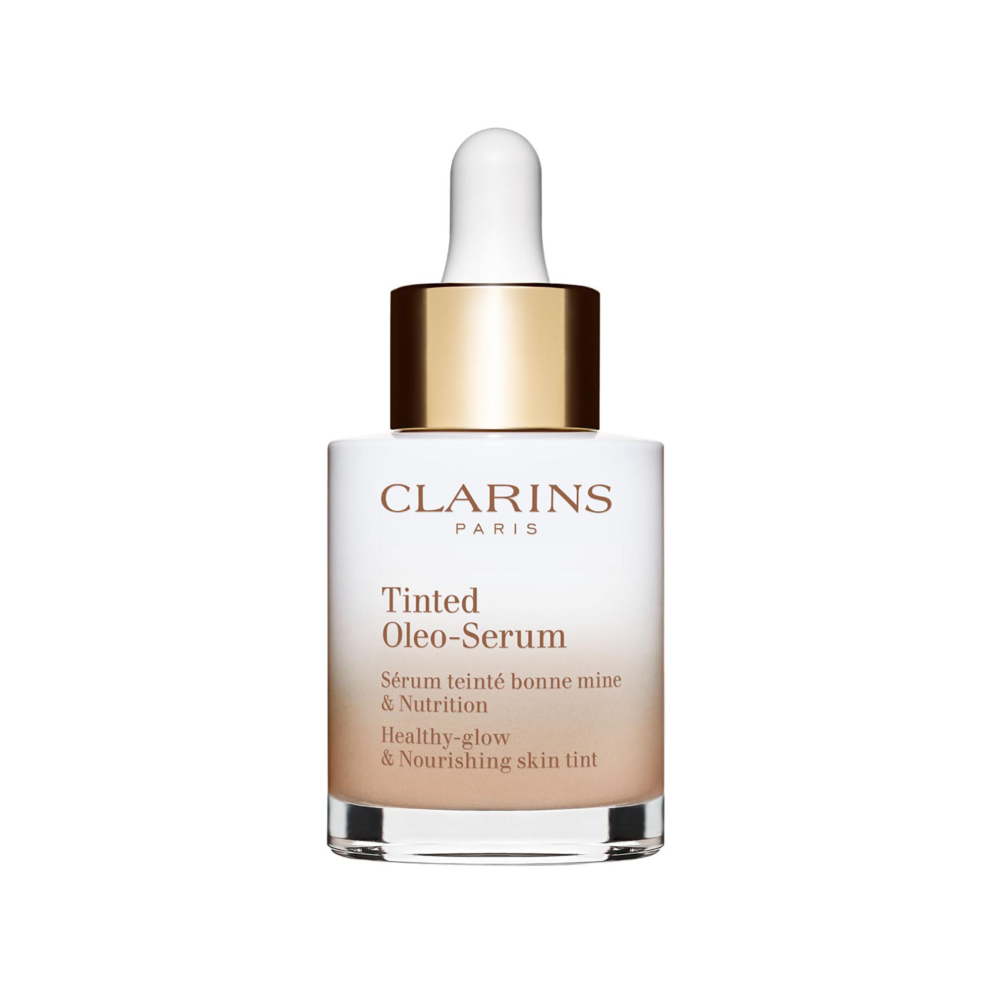 CLARINS TINTED OLEO-SERUM Tinted Oleo-Serum - Nährendes, getöntes Serum für einen gepflegten Teint