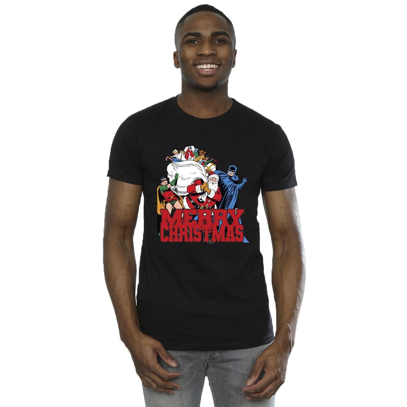 DC COMICS Merry Christmas Grafikdruck T-Shirt