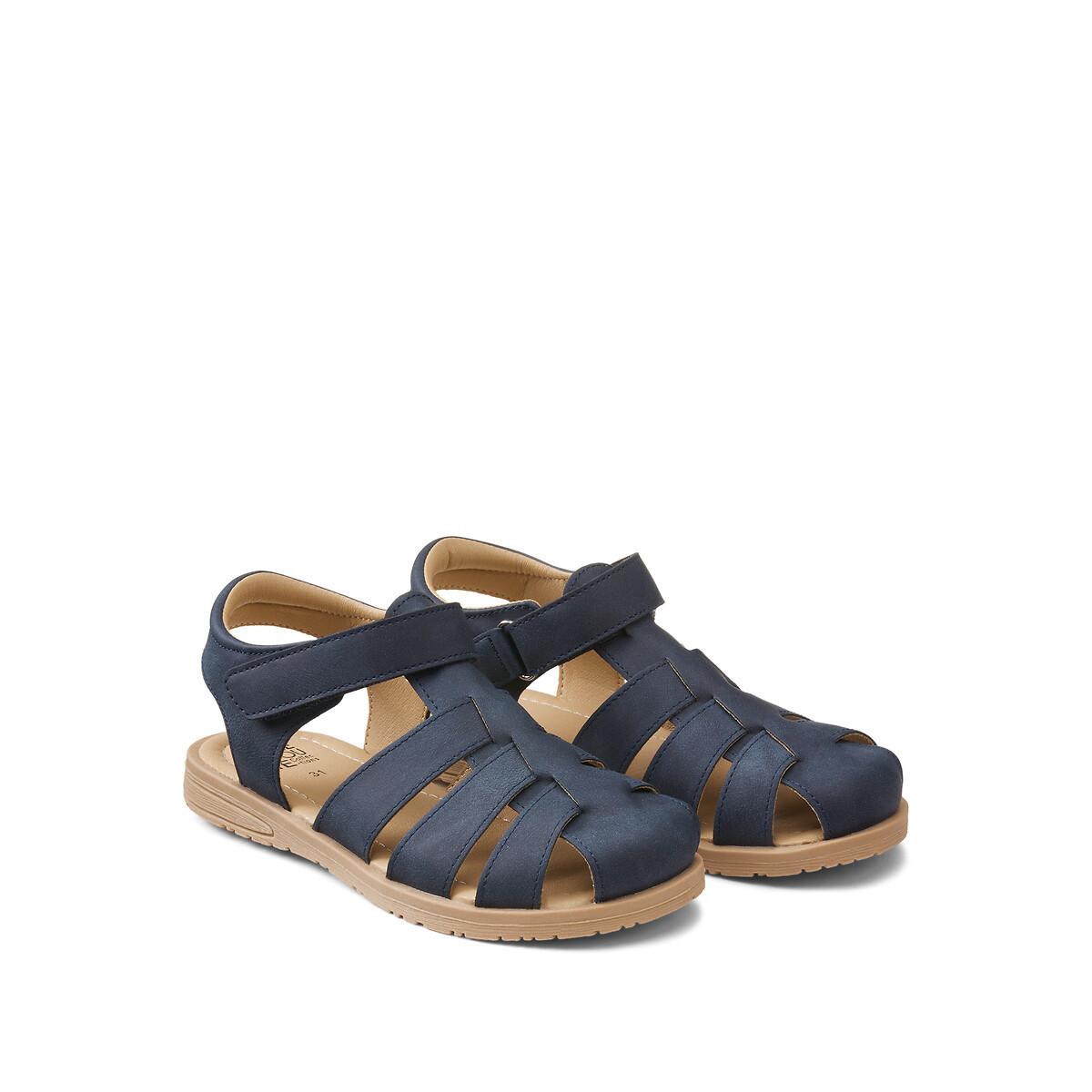 La Redoute Collections Sandalen mit Klettverschluss
