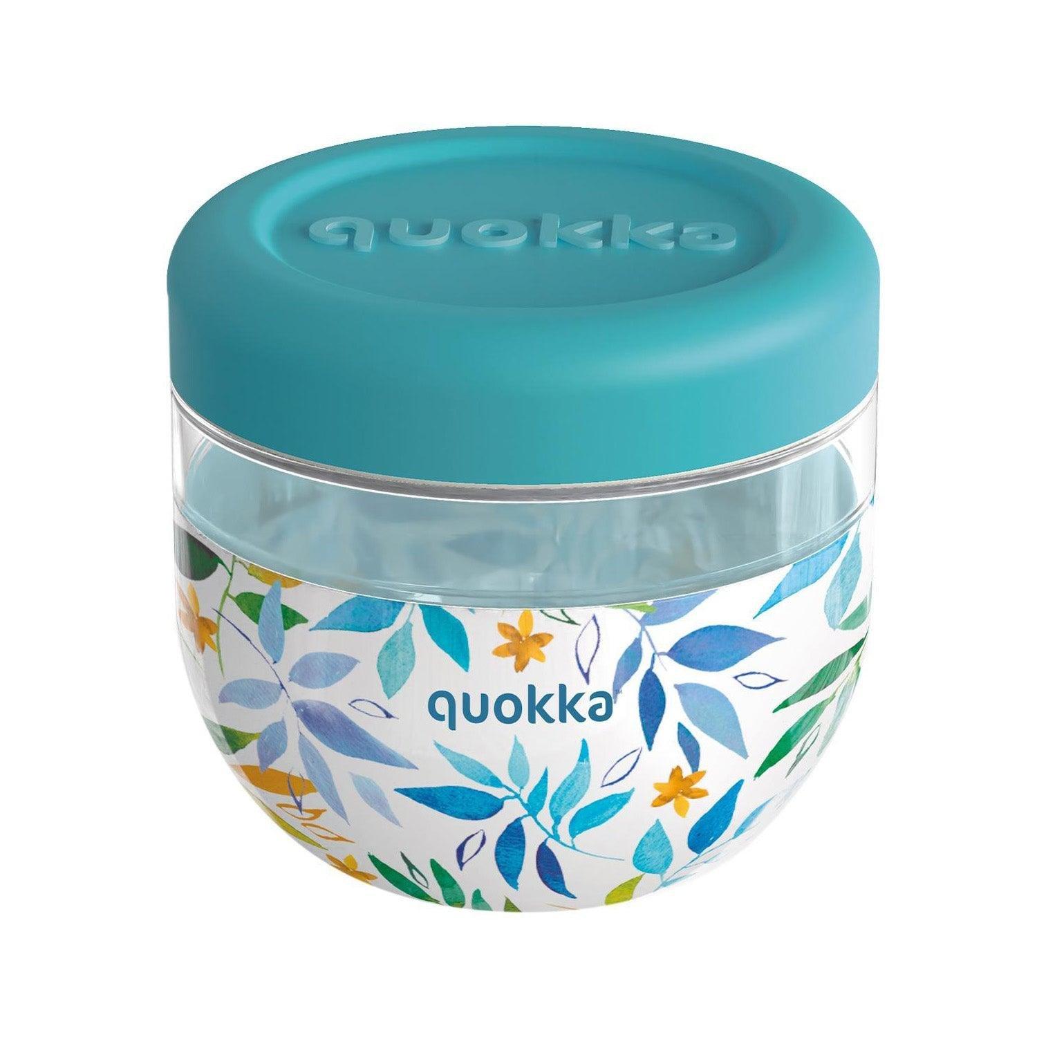 Quokka Bubble Watercolor Leaves 750 ml - Foodbehälter