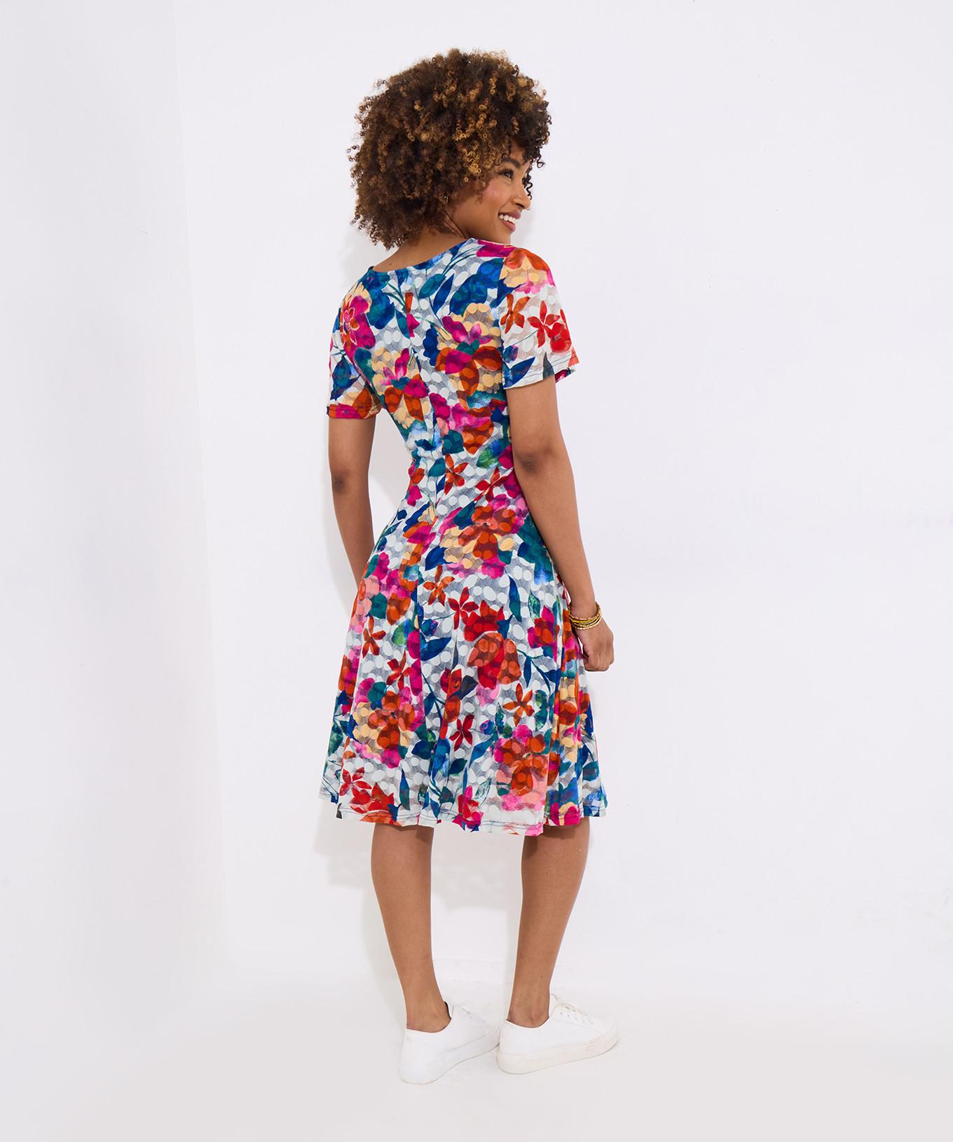Joe Browns Knielanges Kleid mit floraler Spitze
