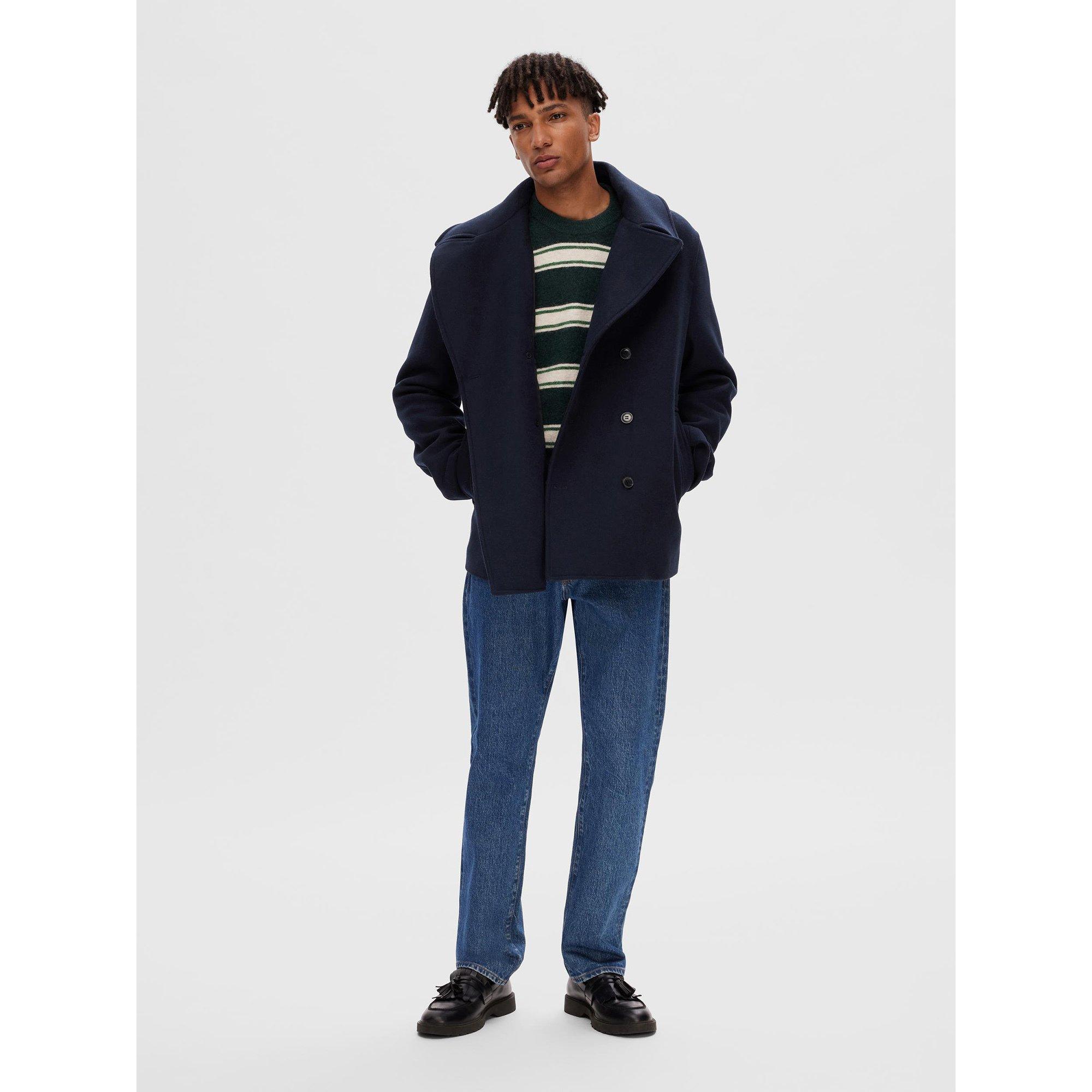 SELECTED SLHArchive Wool Peacoat
