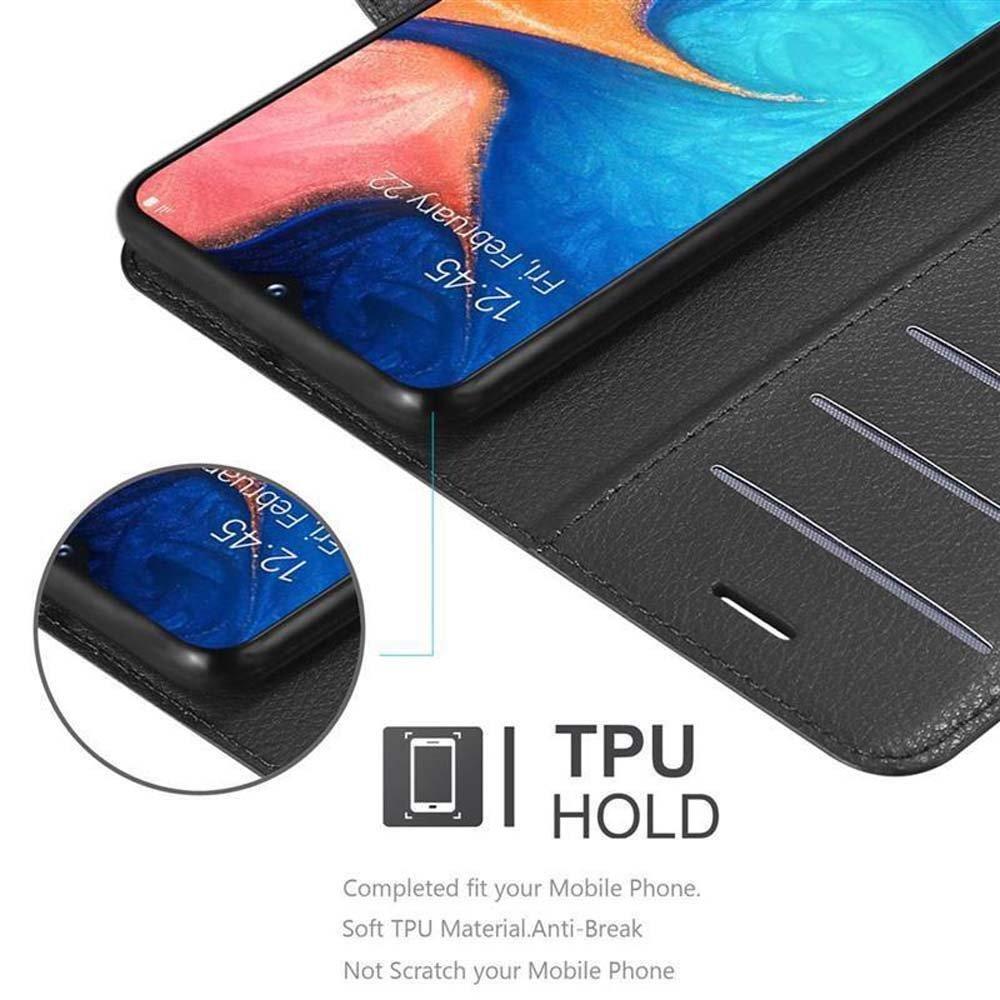 Cadorabo Hülle für Samsung Galaxy A10e / A20e Standfunktion, Kartenfach