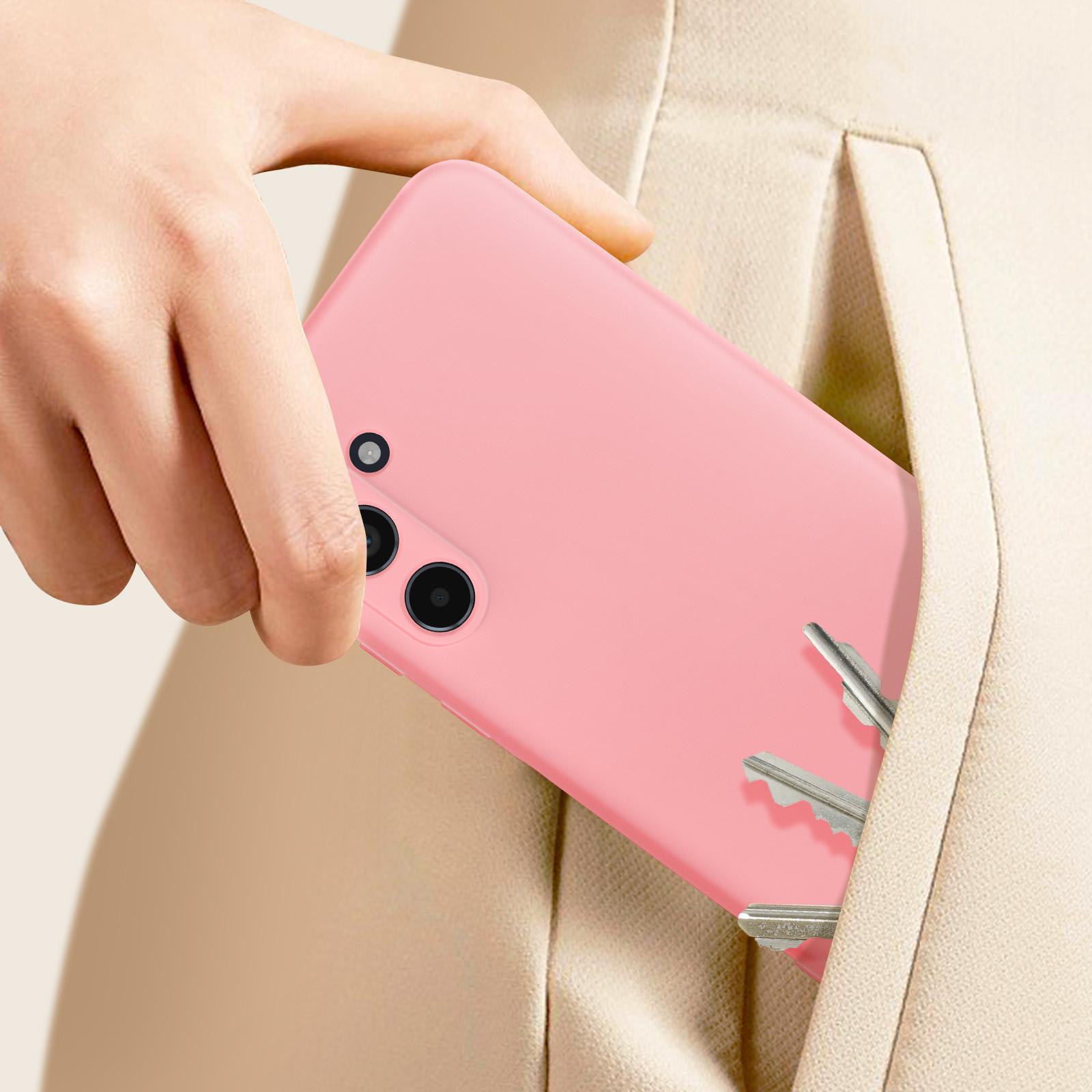 Avizar Hülle Samsung Galaxy A55 Hellrosa