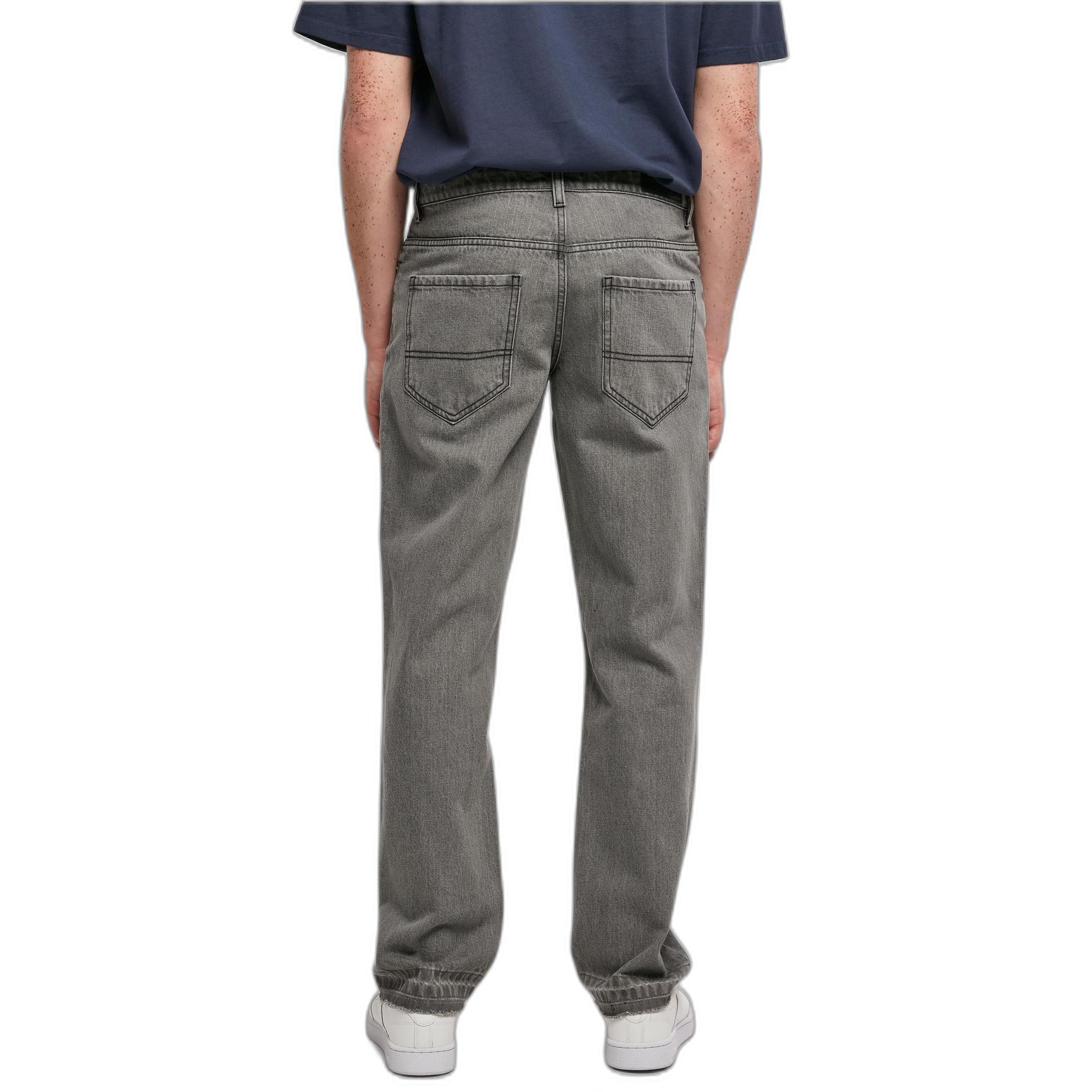 URBAN CLASSICS Open Edge Lockerer Schnitt Jeans