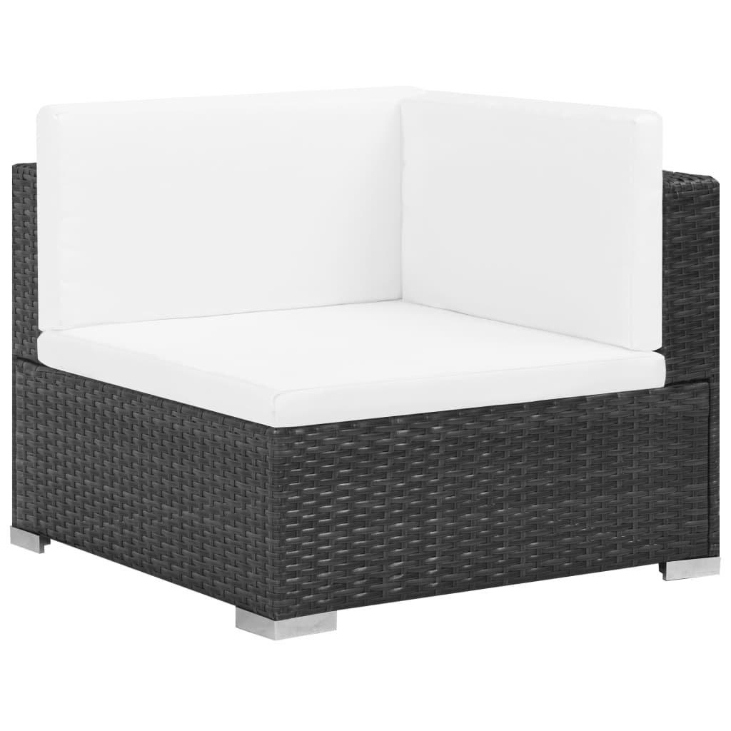 VidaXL Garten-sofagarnitur poly-rattan