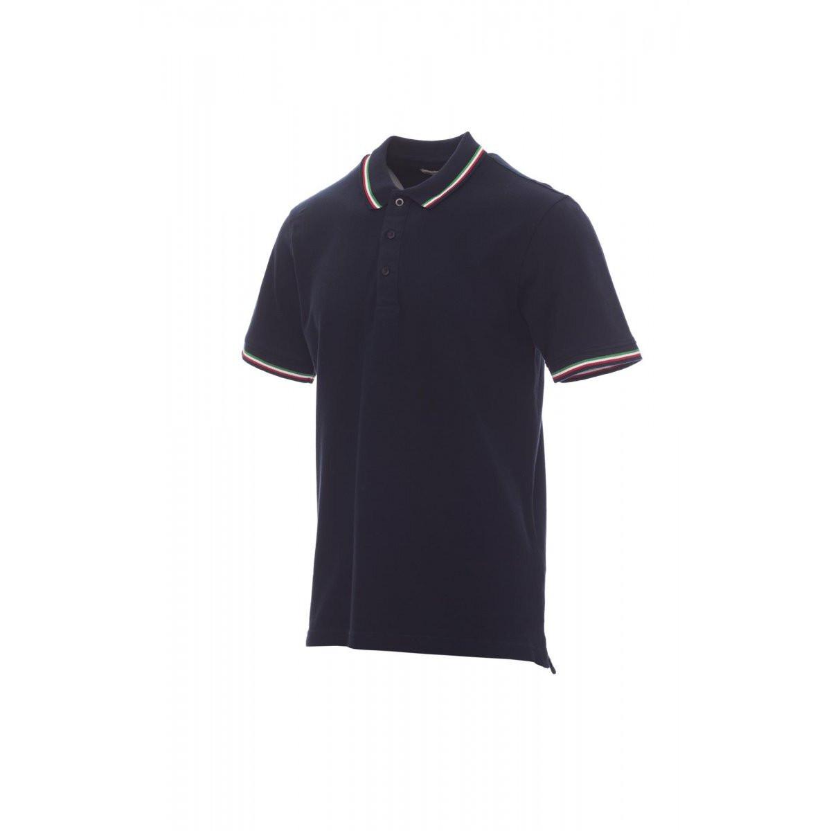 Payper Wear Polo-Shirt mit gestreiftem Kragen und Bündchen