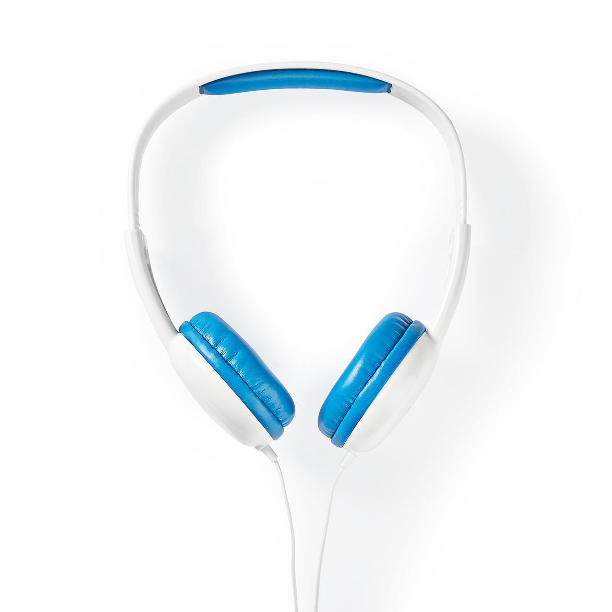 Nedis On-Ear-Kabel-Kopfhörer | 3,5 mm | Kabellänge: 1,20 m | 82 db | Blau