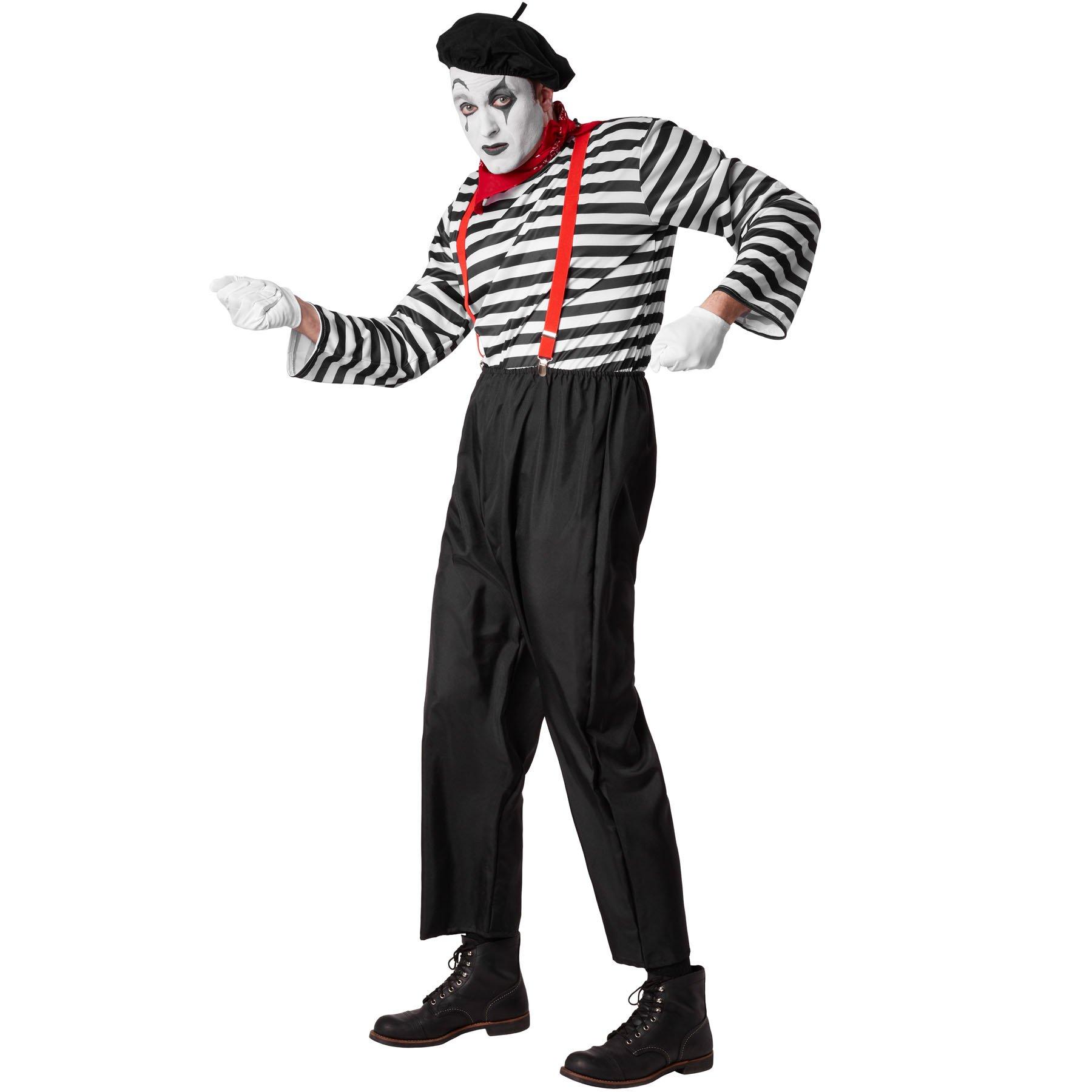 Tectake Herrenkostüm Klassischer Pantomime