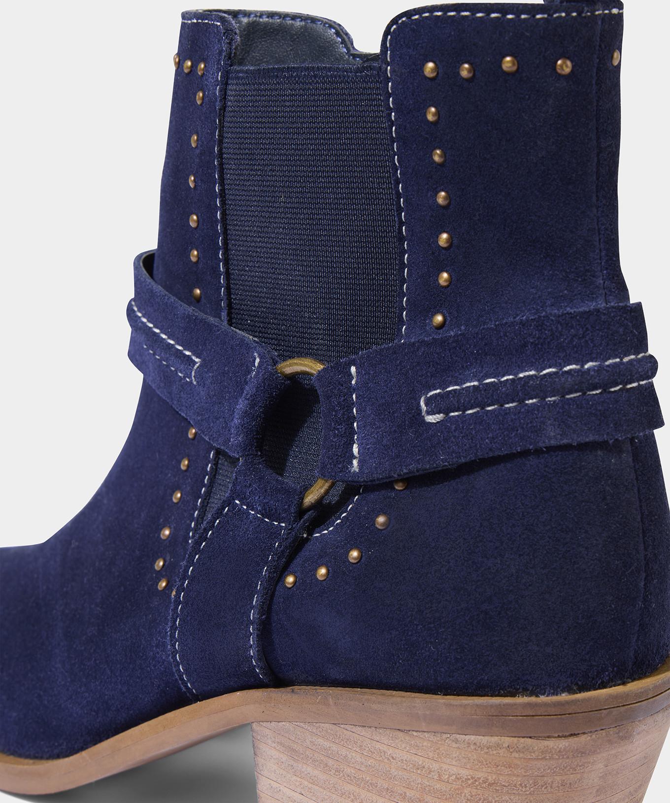 Joe Browns Nietenbesetzte Premium-Wildleder-Stiefeletten