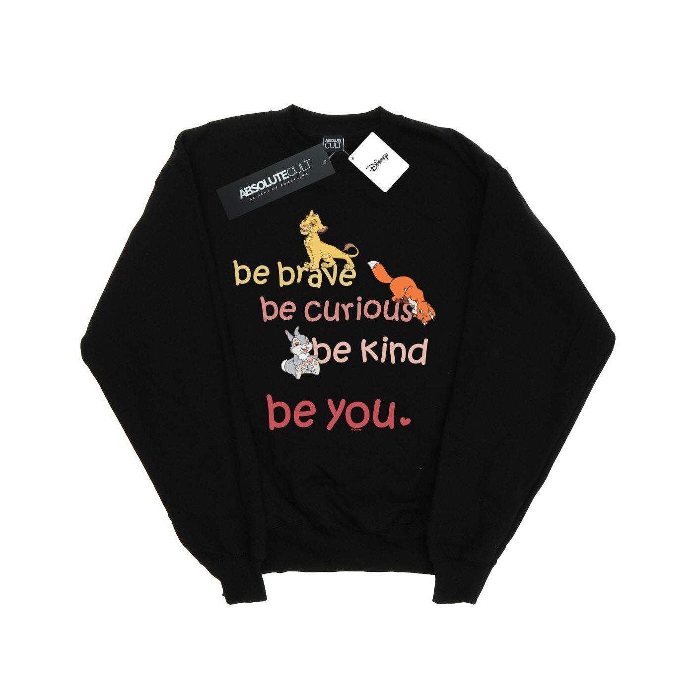 Disney Be Brave Be Curious Sweatshirt