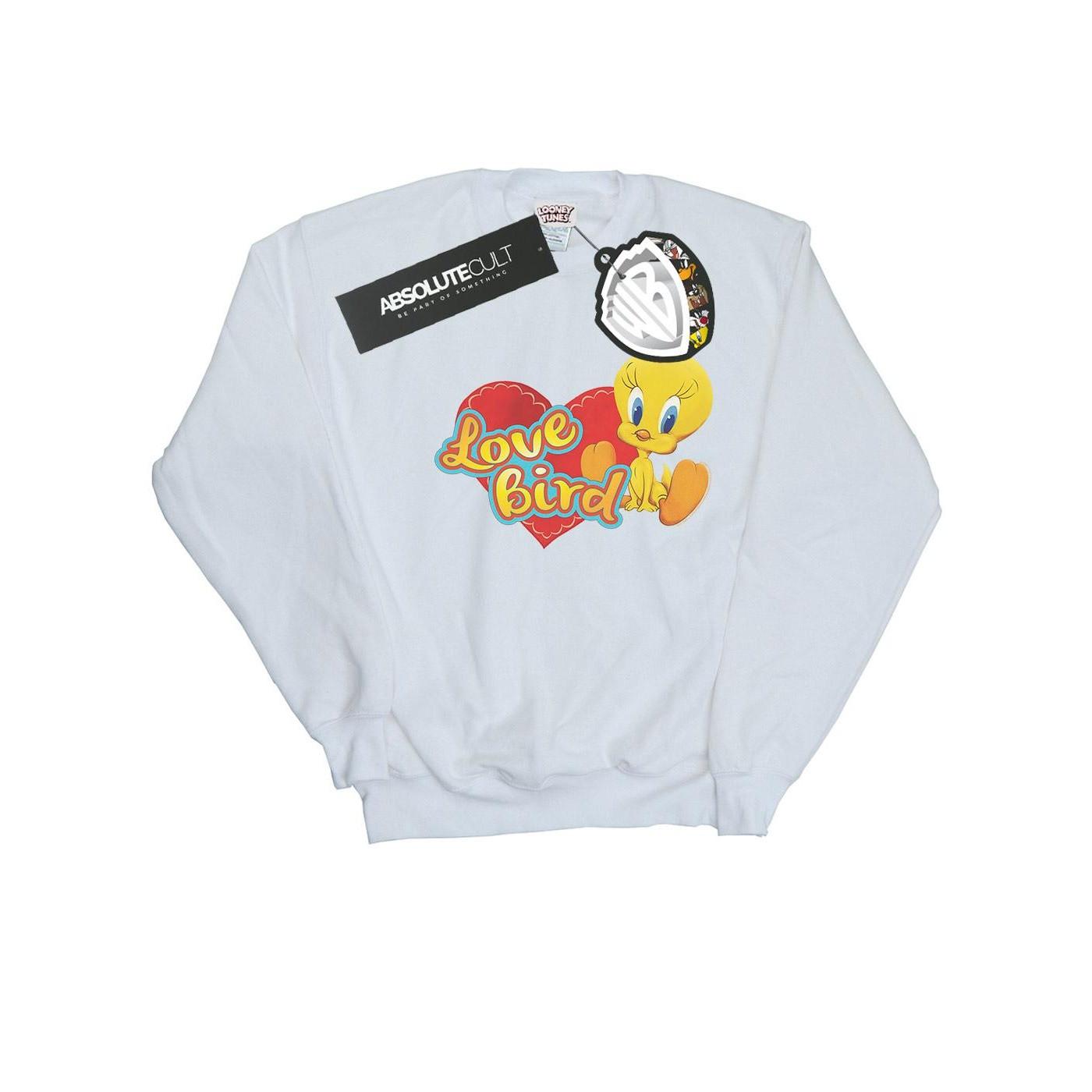 LOONEY TUNES Tweety Pie Valentine's Day Love Bird Sweatshirt