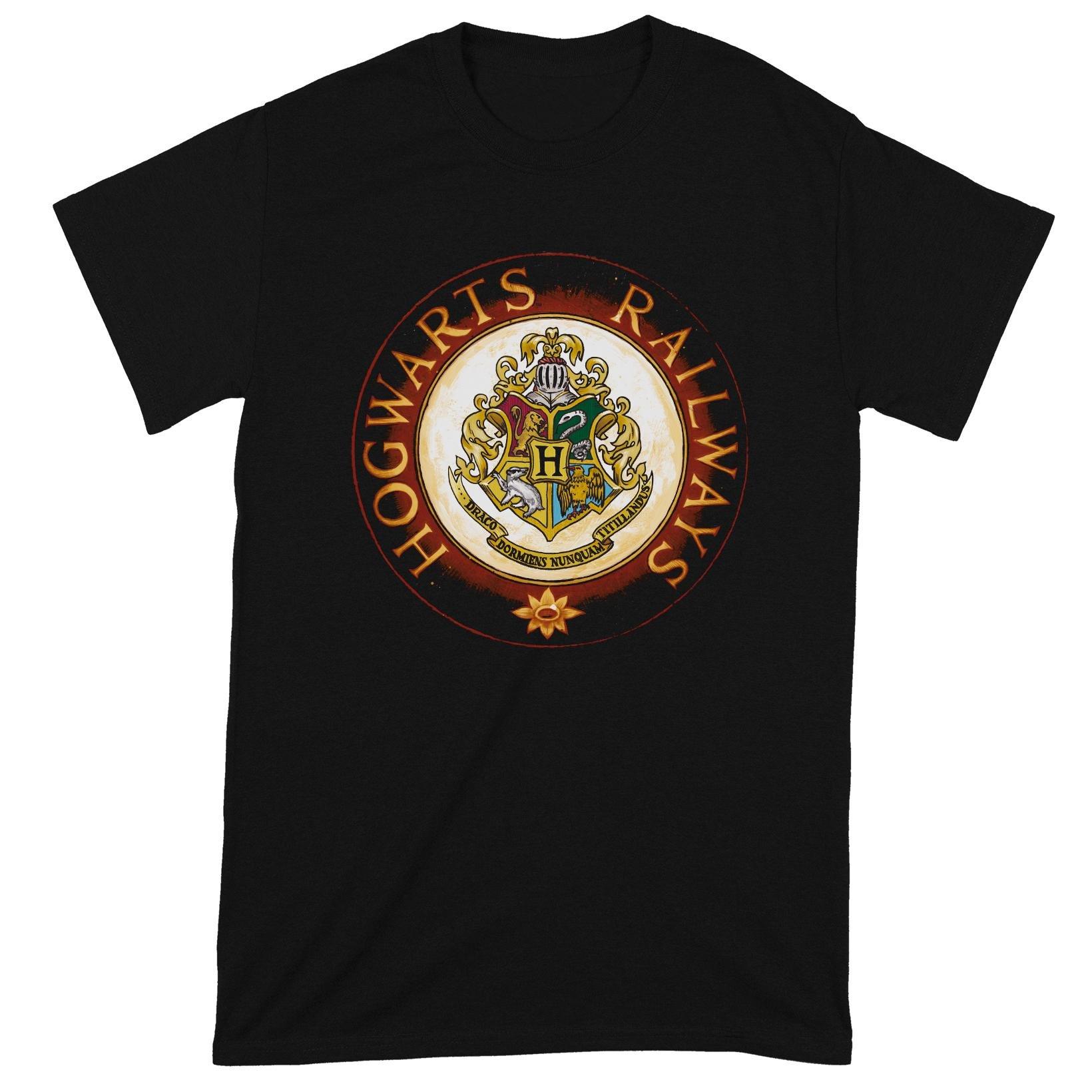 Harry Potter Hogwarts Railway Circle T-Shirt