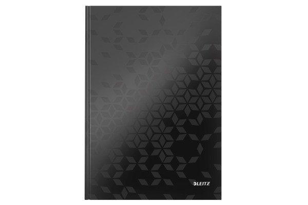Leitz LEITZ Notizbuch WOW A4 4625-10-95 liniert, 90g schwarz