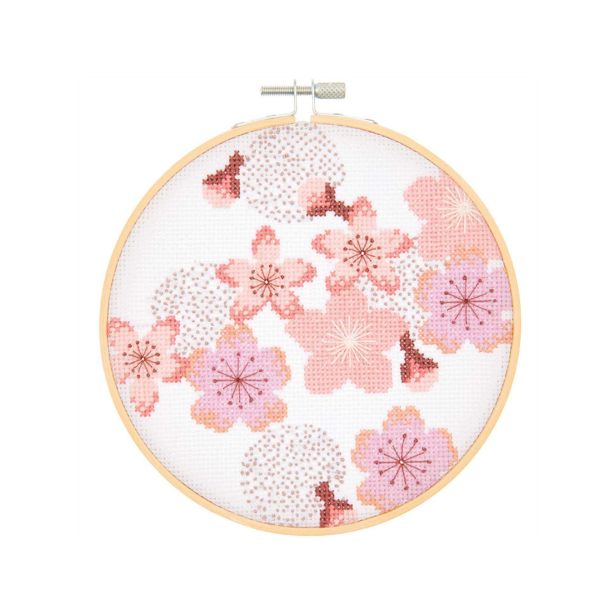 RICO-Design Stickpackung Kirschblüten