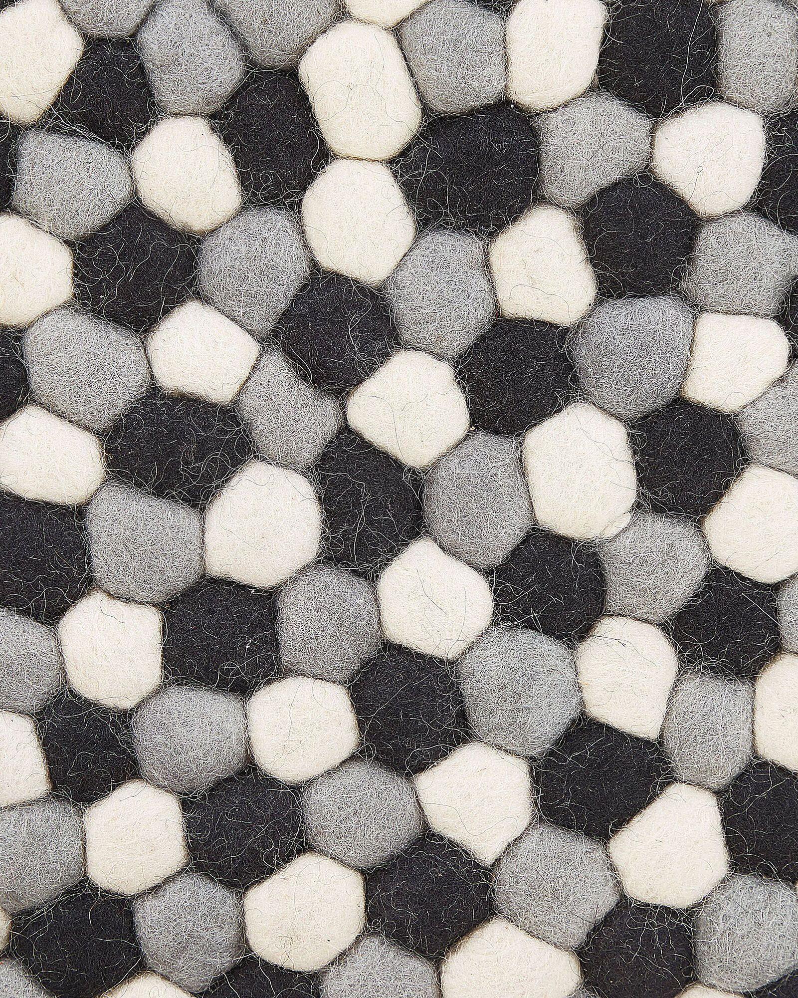 Beliani Teppich aus Wolle Modern PENEK