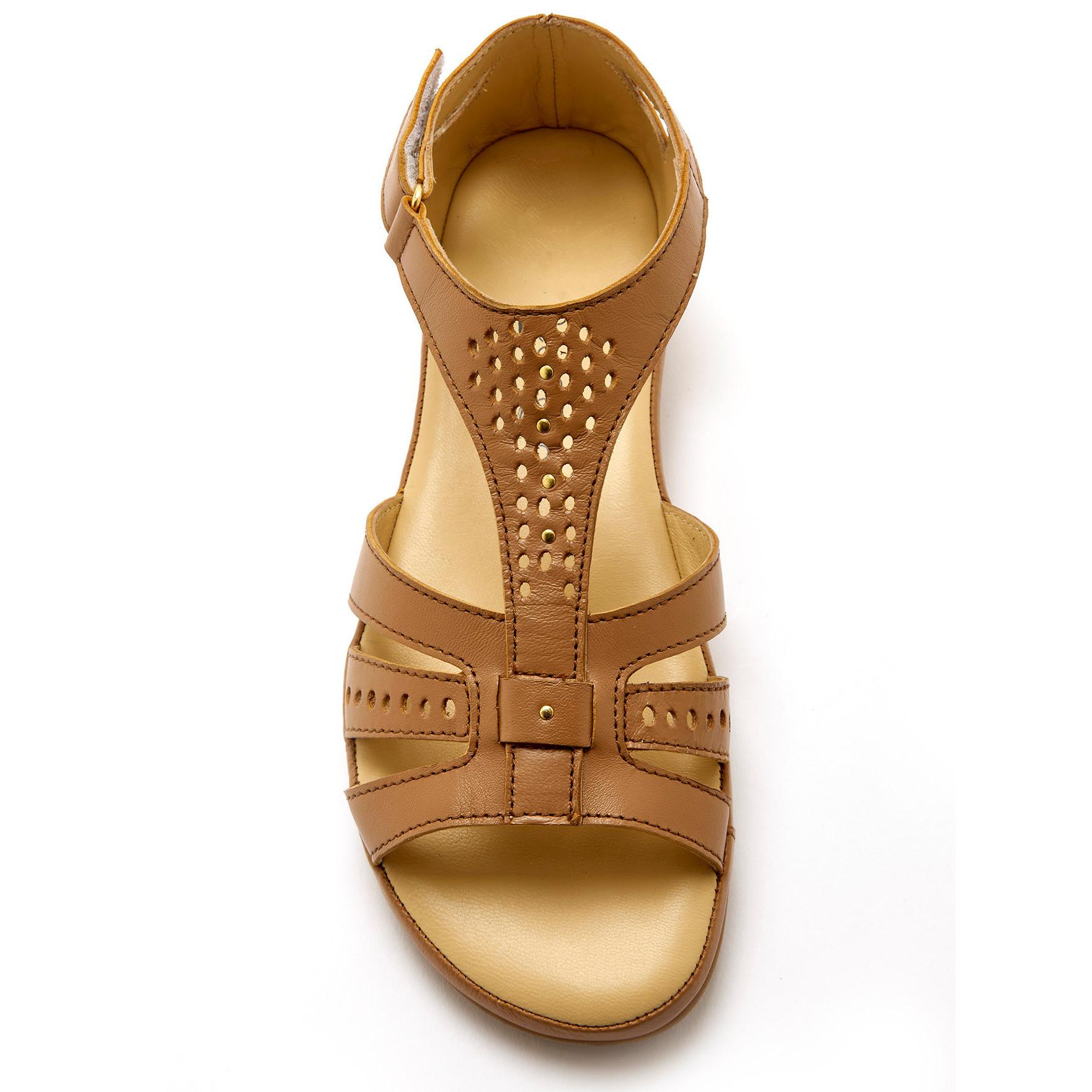 Pédiconfort Ledersandalen für Frauen Spartiate