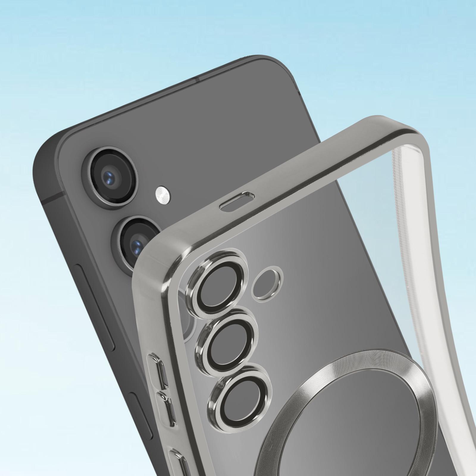 Avizar MagSafe Hülle Samsung S24 Silber