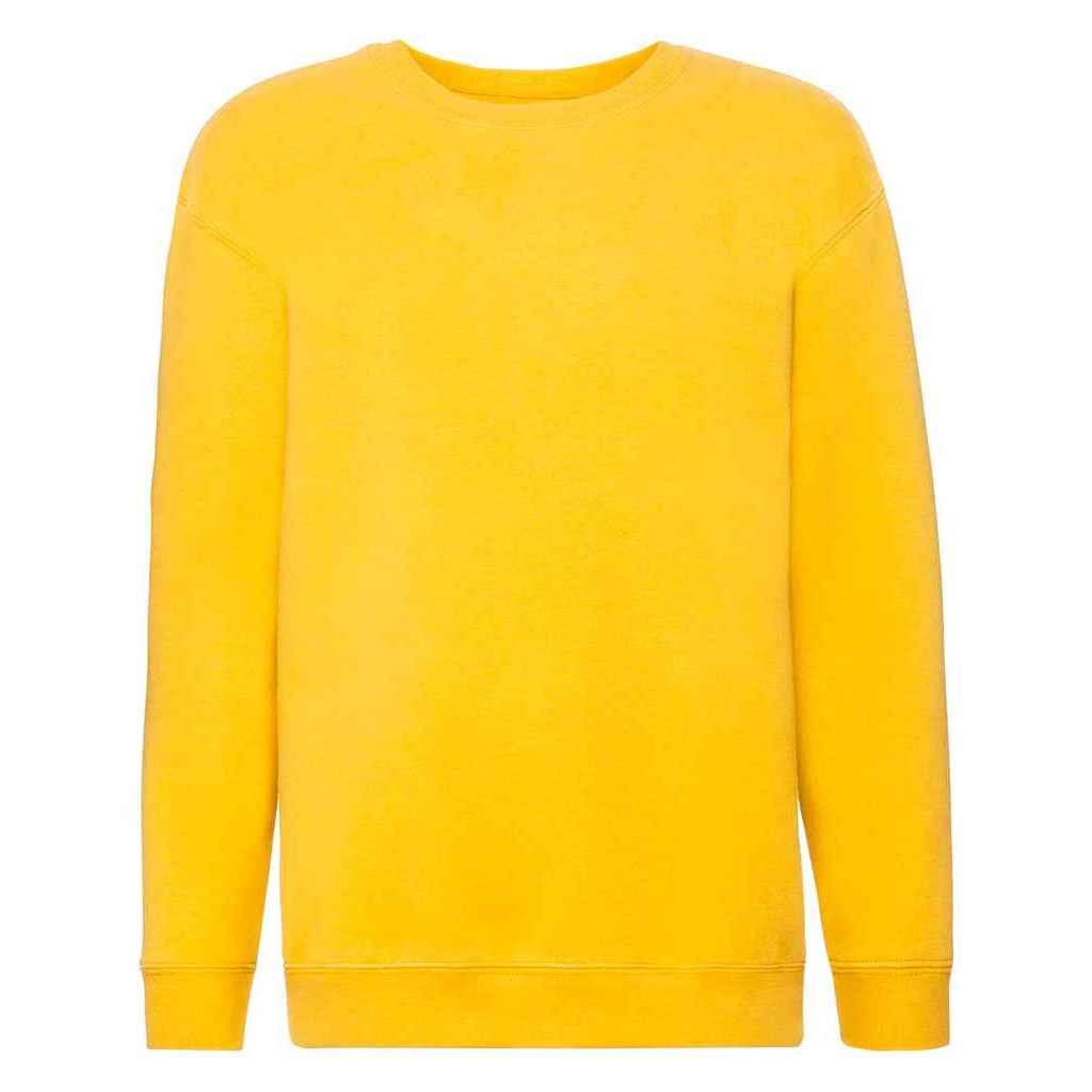 Fruit of the Loom Premium Sweatshirt Überschnittene Schulter