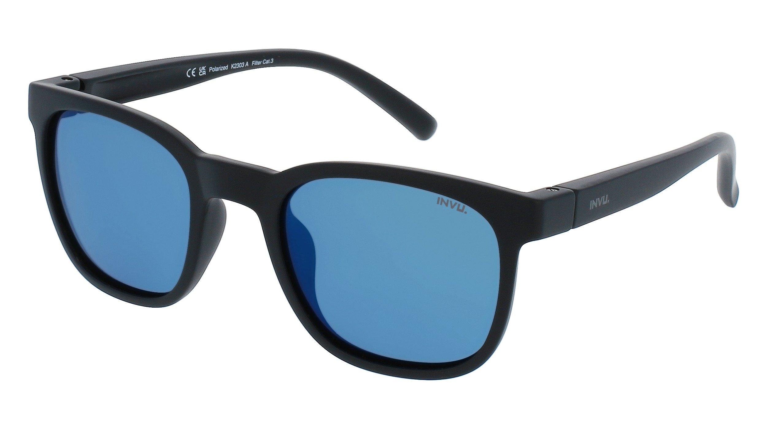 INVU Polarisierte Kinder Sonnenbrille mit Etui