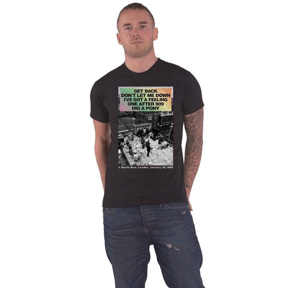 The Beatles Rooftop Songs T-Shirt