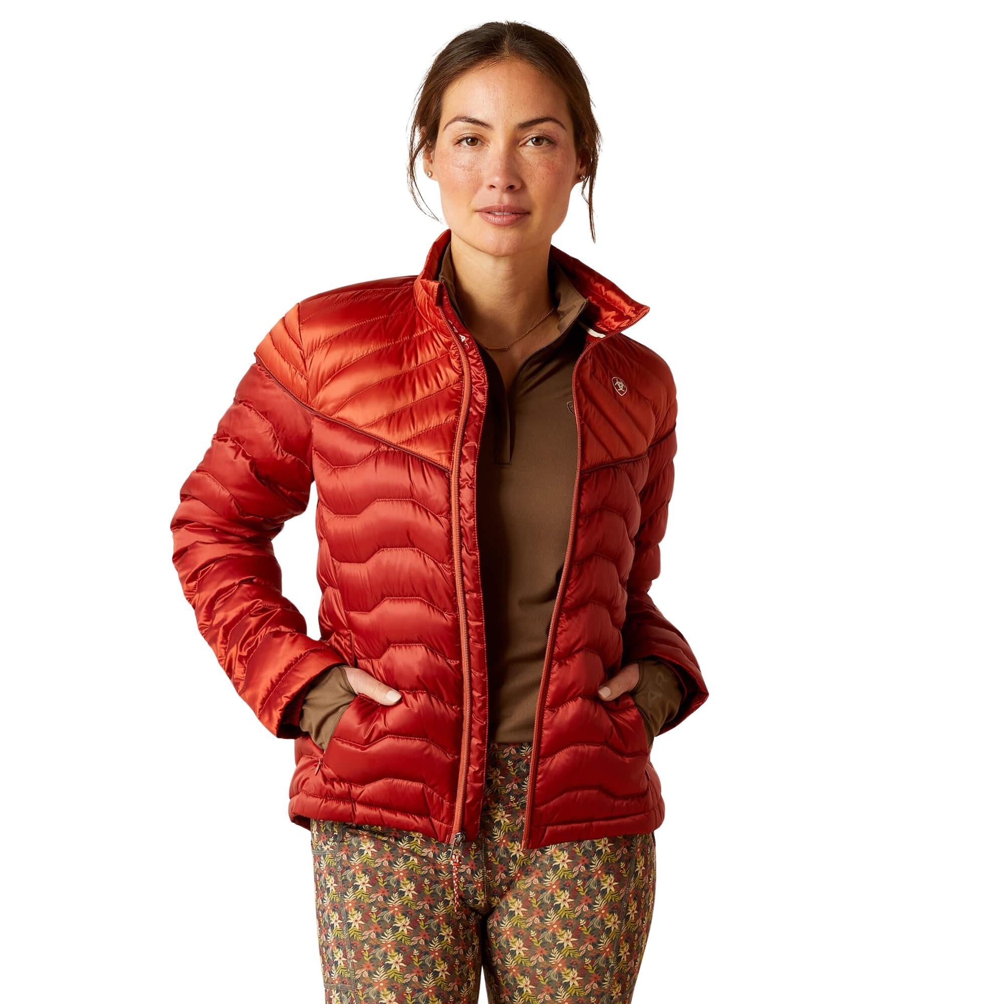 Ariat damen-daunenjacke ideal