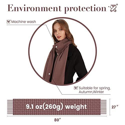 Only-bags.store Schal Warm Herbst unifarben Baumwolle mit quasten/fransen, 40+ Farben Einfarbig & Kariert Pashmina,
