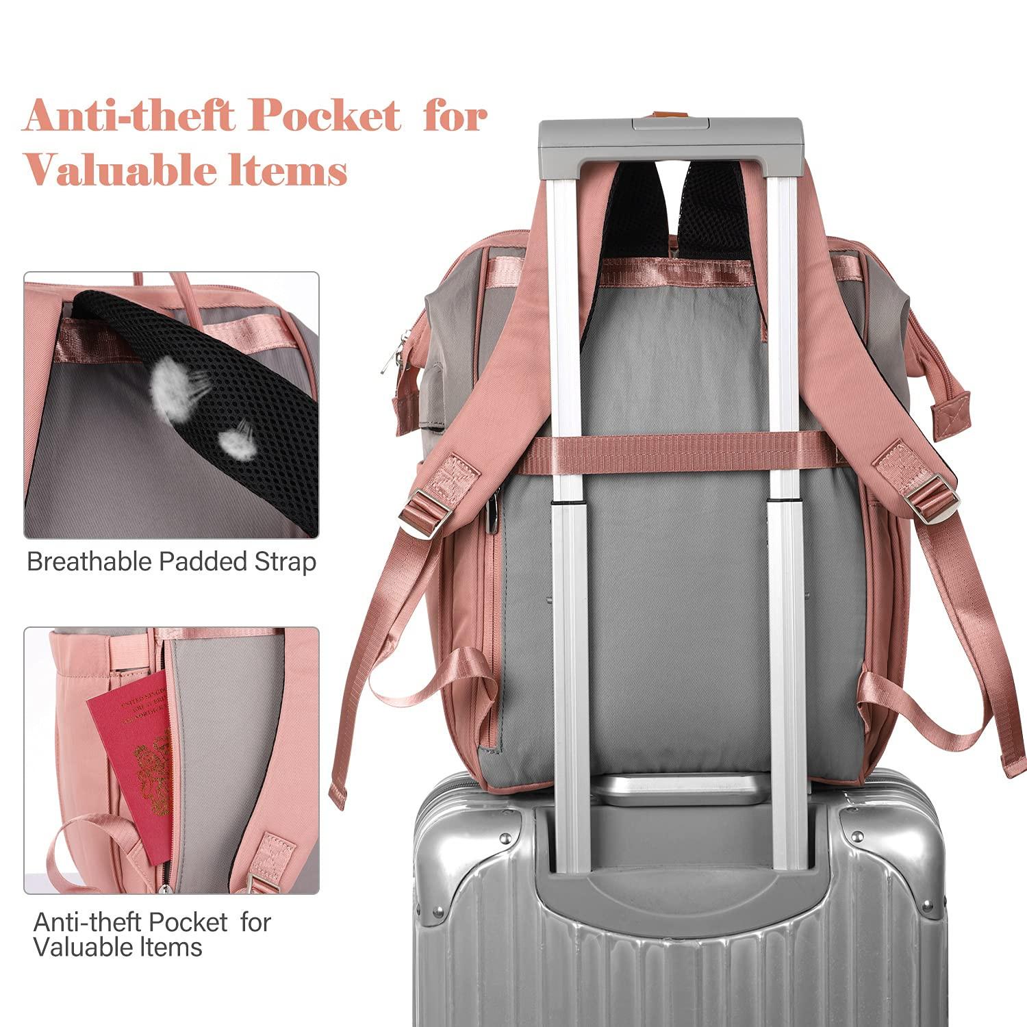 Only-bags.store Laptop-Rucksack 15,6 Zoll Schulrucksack Teenager wasserdichte Schultasche Anti-Diebstahl mit