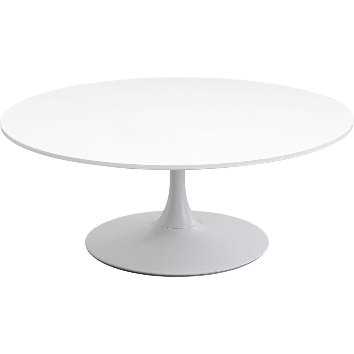 KARE Design Couchtisch Schickeria weiss rund 110