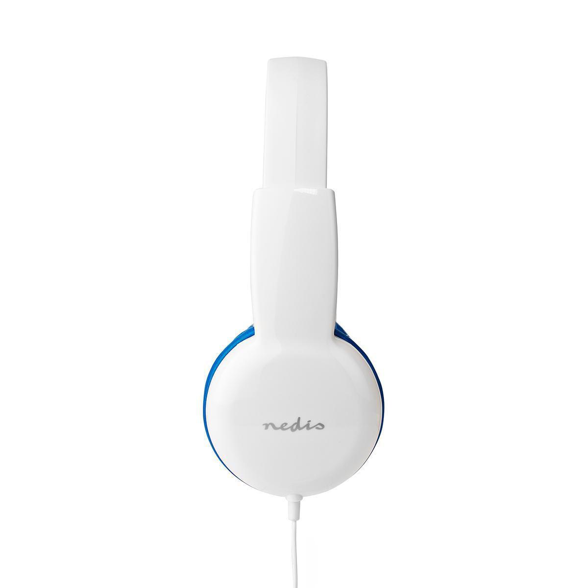 Nedis On-Ear-Kabel-Kopfhörer | 3,5 mm | Kabellänge: 1,20 m | 82 db | Blau