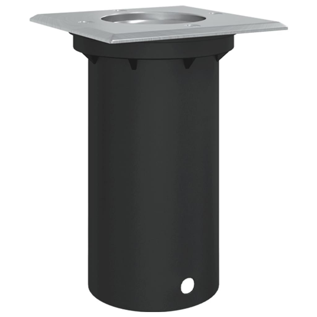 VidaXL Bodeneinbaustrahler aluminium