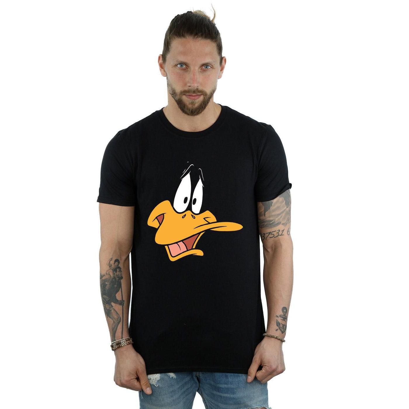 LOONEY TUNES Daffy Duck bedrucktes T-Shirt