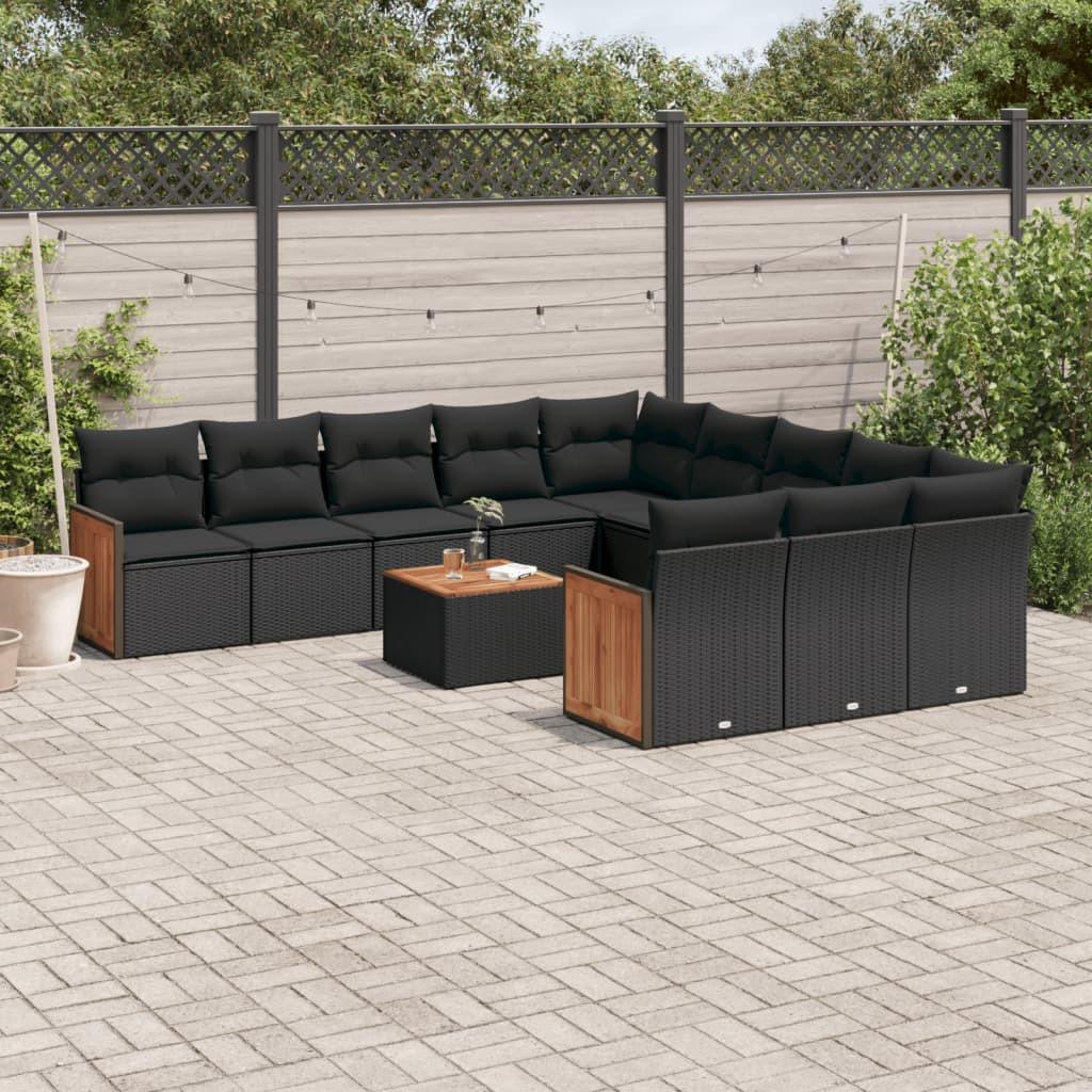 VidaXL Garten sofagarnitur poly-rattan