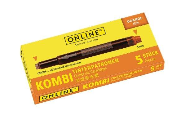 Online ONLINE Tintenpatronen Kombi 17174/12 Orange 5 Stück
