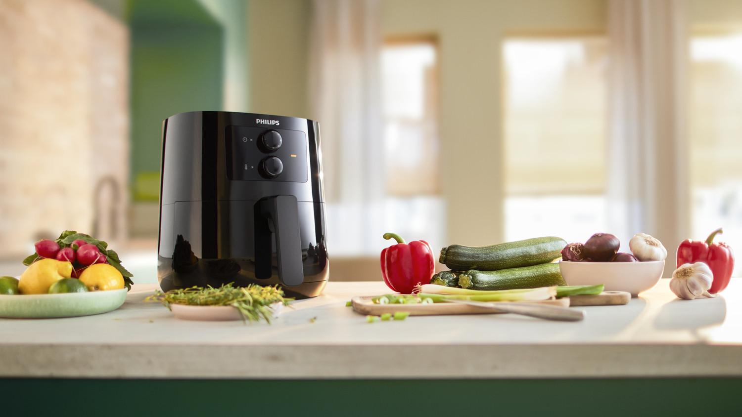 PHILIPS Heissluft-Fritteuse Essential Airfryer HD920091 0.8 kg