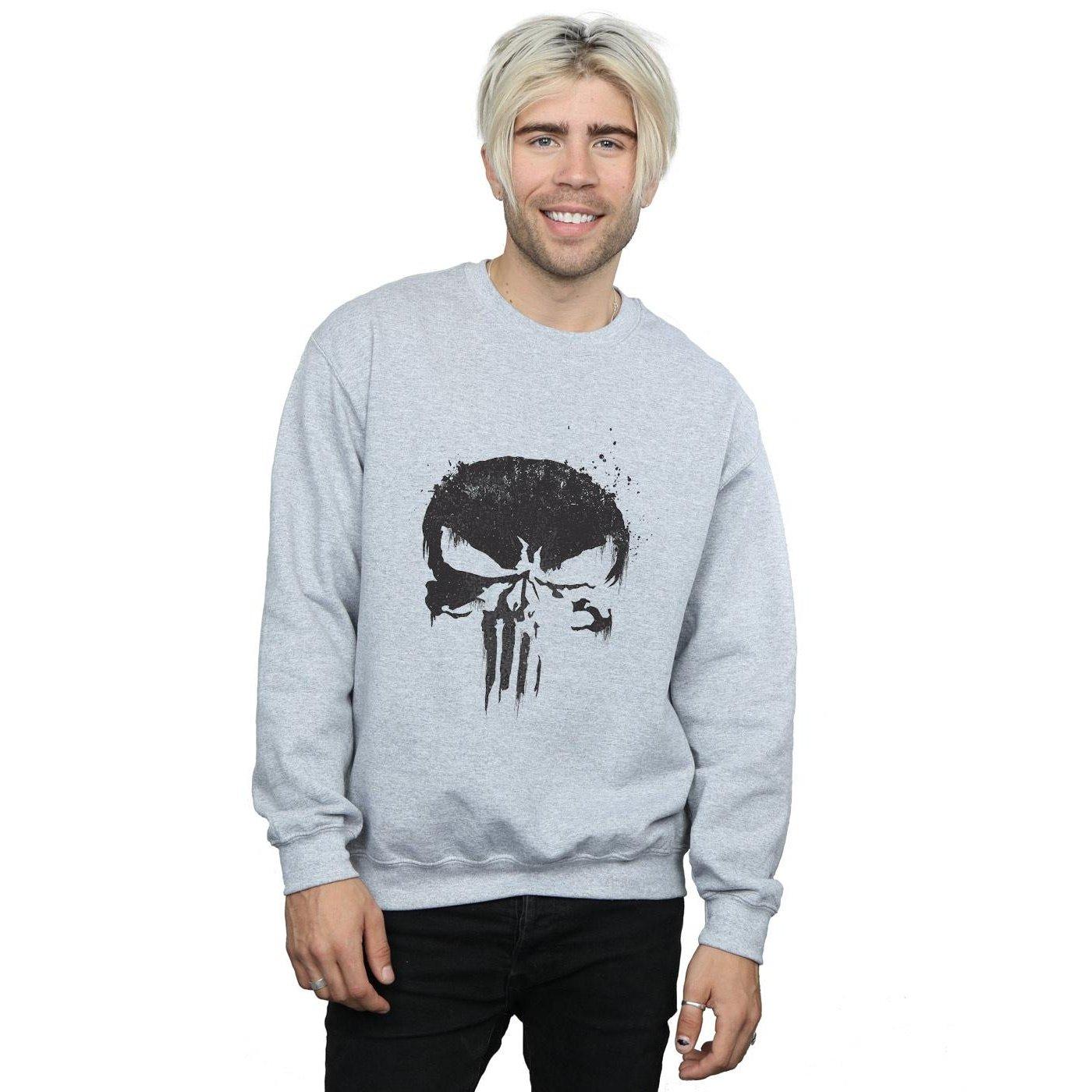 MARVEL The Punisher TV Skull Logo Sweatshirt