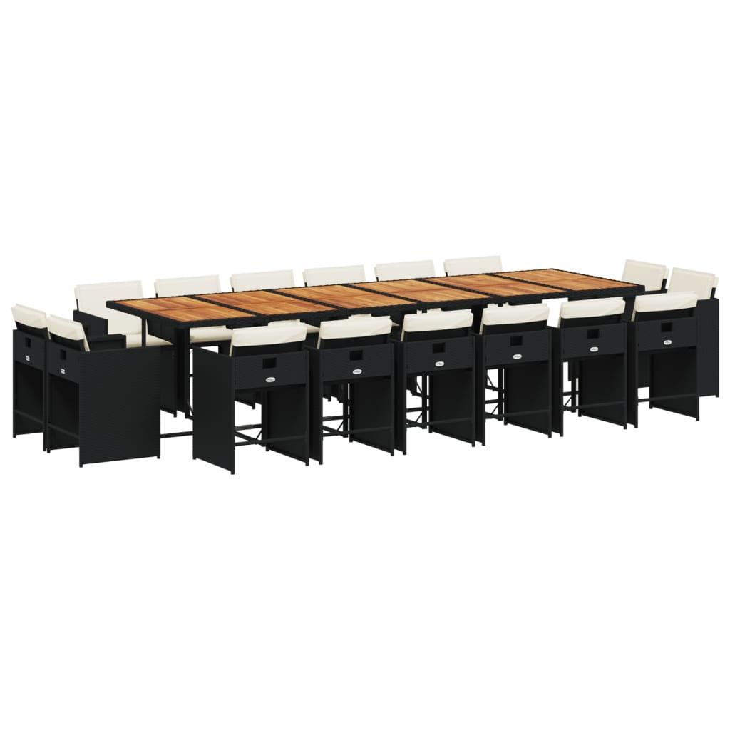 VidaXL Garten essgruppe poly-rattan