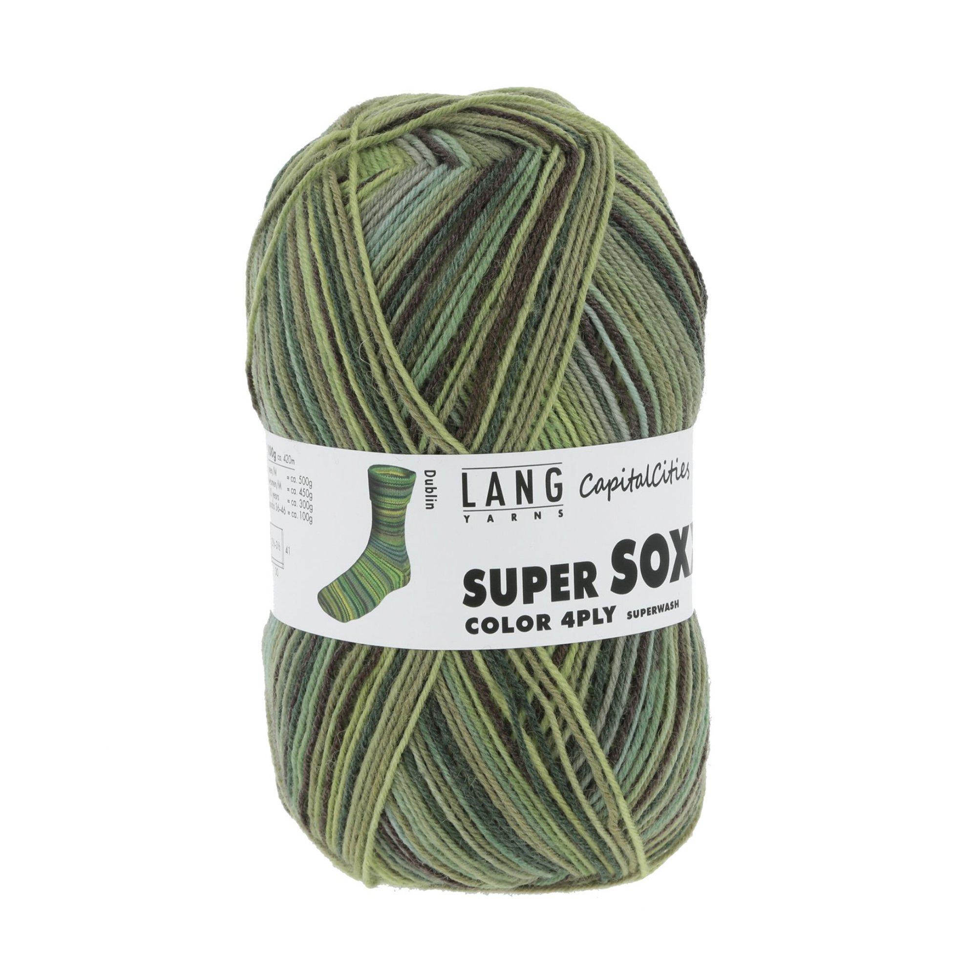 LANG Strickgarn SUPER SOXX COLOR City Runner